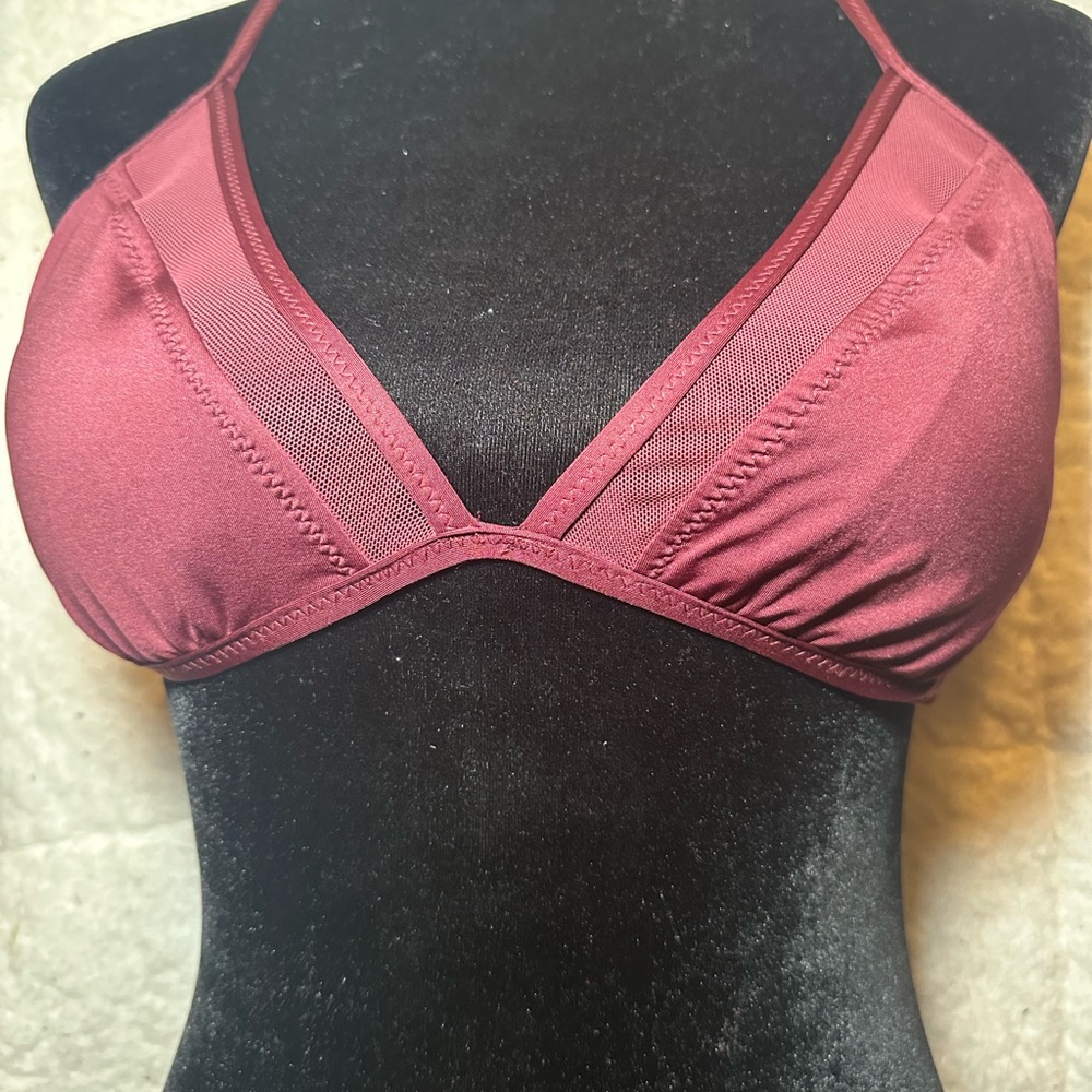mesh bikini top